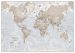 The World Is Art - Wall Map Neutral