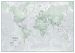 Large The World Is Art - Wall Map Rustic (Paper)