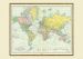 Vintage Bartholomew Political World Map 1914