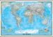 National Geographic World Classic Map (Hanging bars)
