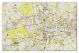 Medium A-Z Visitors' Map London (Canvas)