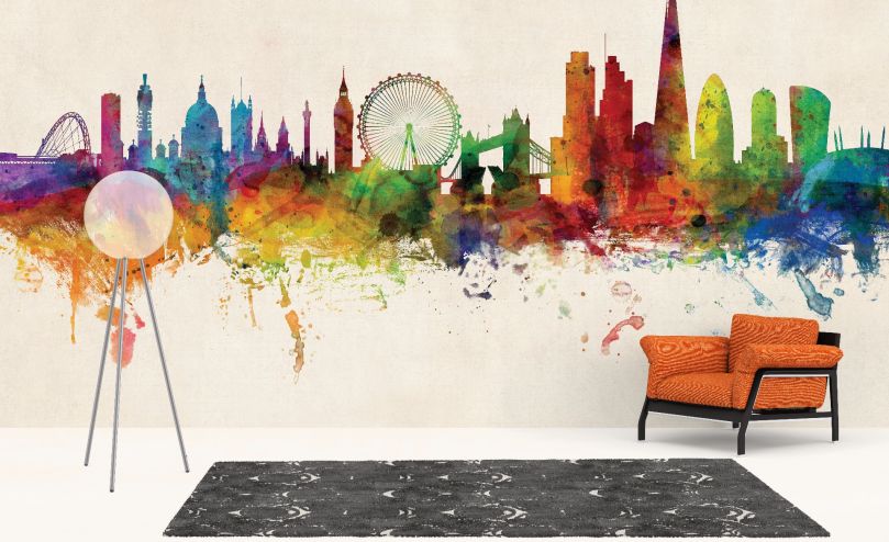 Wallpaper London City Skyline