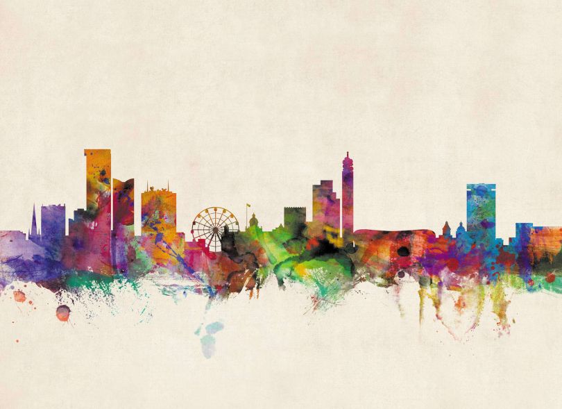 Birmingham City Skyline