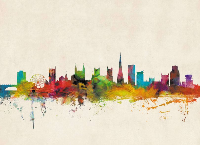 Bristol City Skyline