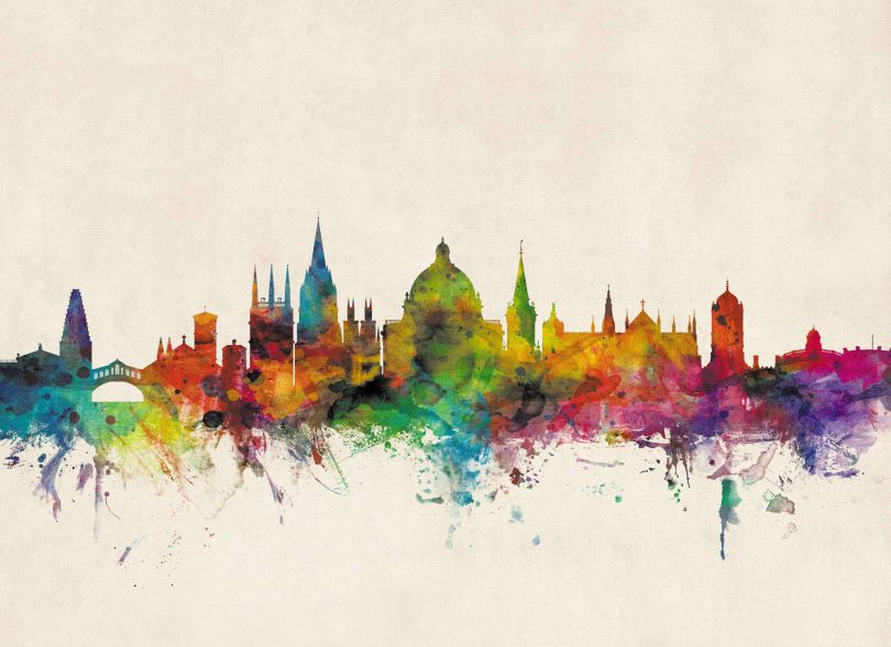 Oxford City Skyline