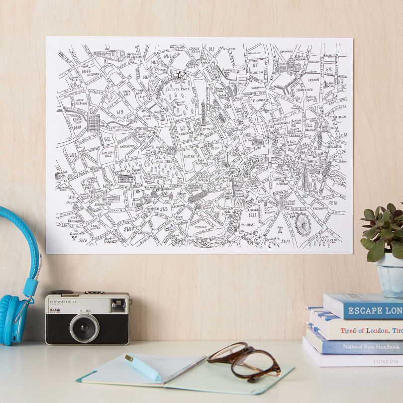Illustrated London Map