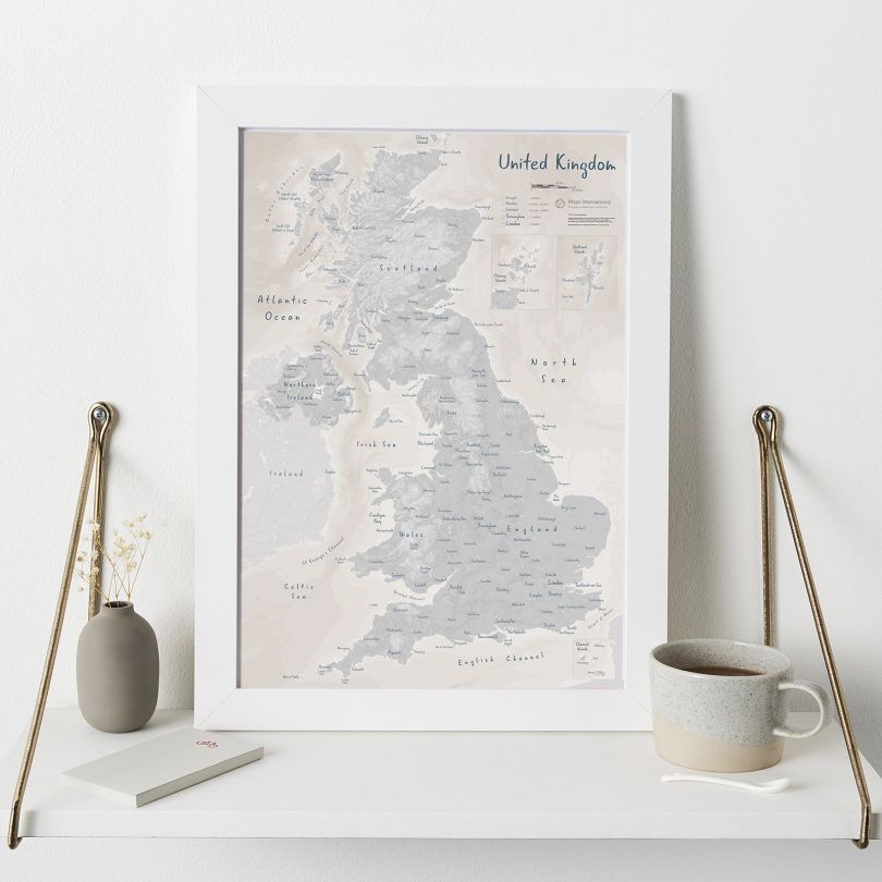 UK as Art Map - Lead