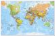 Small World Wall Map Political (Pinboard)