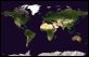 Large Satellite Map of the World (Pinboard & framed - Black)