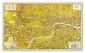 Huge A-Z Pictorial Canvas Map Central London 1938 (Canvas)