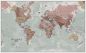 Medium Executive World Wall Map Political (Raster digital)
