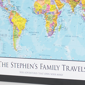 Personalised-World-Maps
