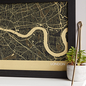 London Wall Maps