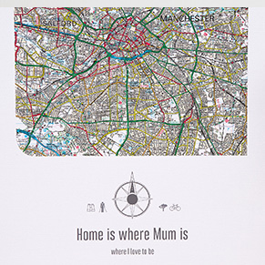 Postcode Wall Maps
